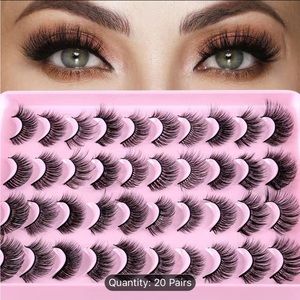 Women 20 Pairs 3D Eyelashes